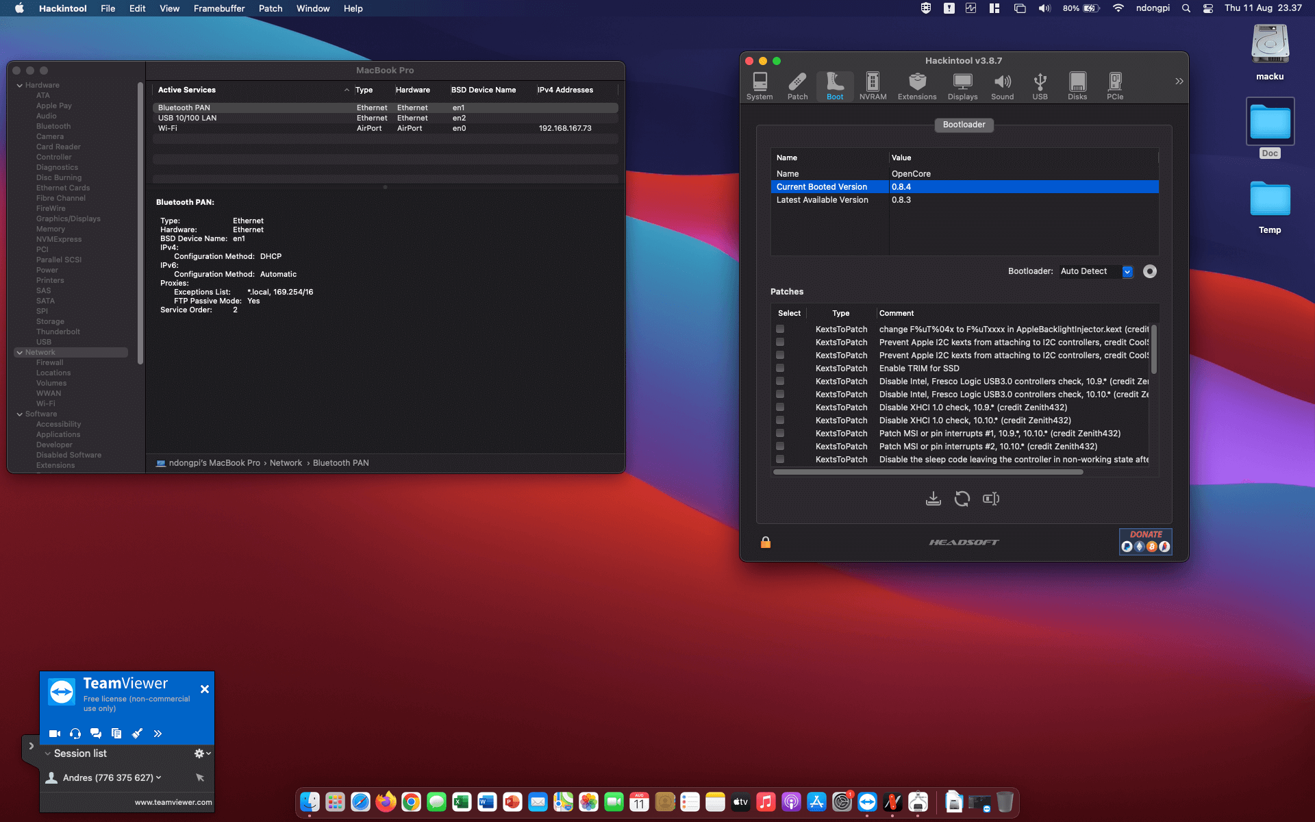 Lenovo Ideapad Miix 510 12ISK 2nd [SkyLake   Intel HD 520]   OpenCore 8